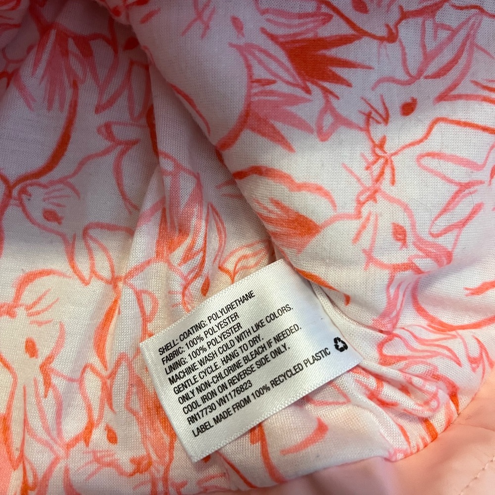 ⭐️5/$25⭐️ Cat & Jack Girls 2T Pink Bunny Rain Coat Jacket - Picture 5 of 5